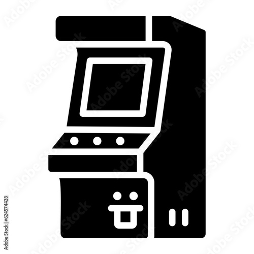 arcade game Solid icon