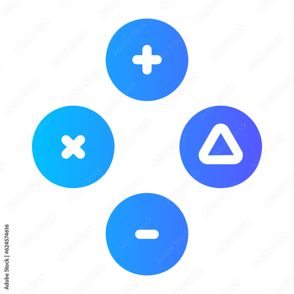 buttons Gradient icon buttons Gradient icon