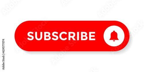 Subscribe button icon vector. Subscription symbol concept