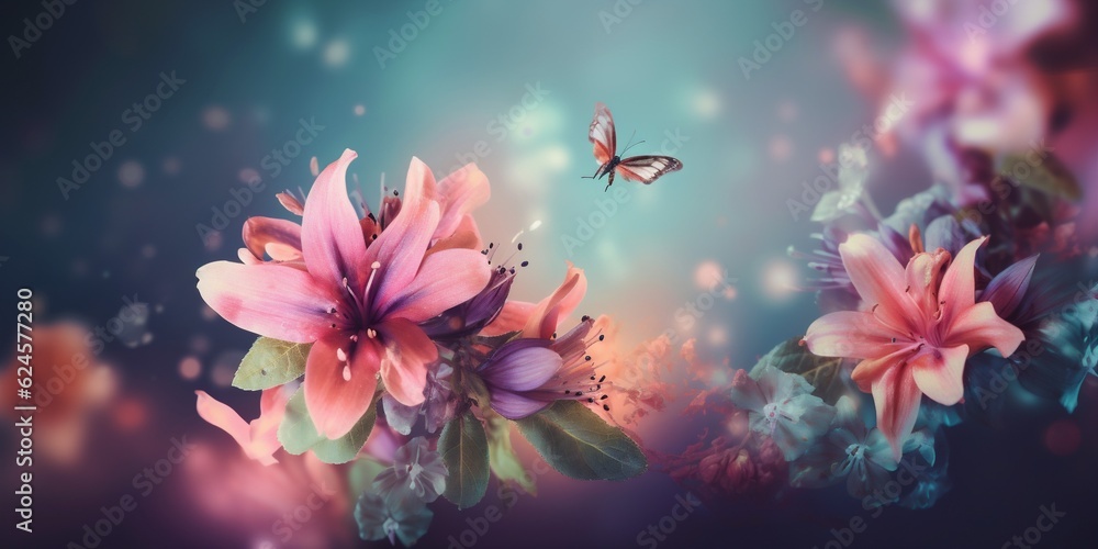 peonies background pastel design blossom watercolor flower spring wallpaper color valentine. Generative AI. peonies background pastel design blossom watercolor flower spring wallpaper color valentine. Generative AI.