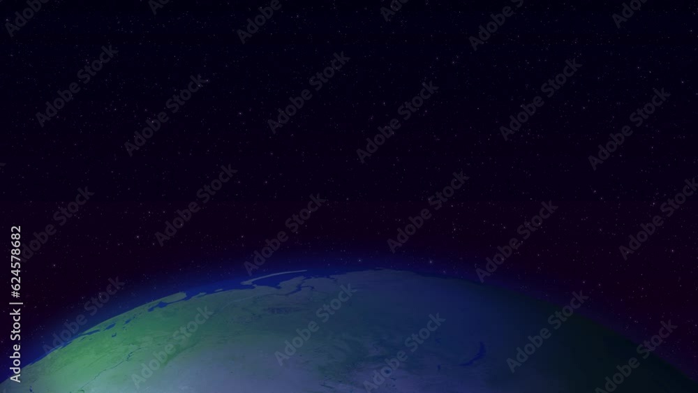 North Pole Earth Globe Animation on Black Background Seamless Loops North Pole Earth Globe Animation on Black Background Seamless Loops