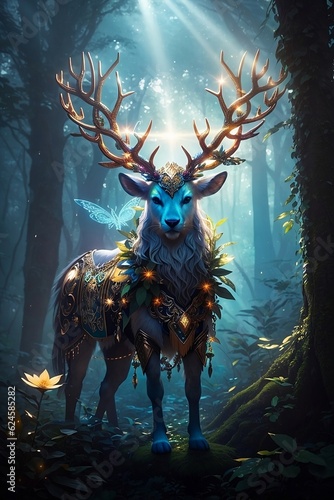 deer in the woods © Sahan