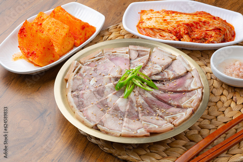 Pyeonyuk, a traditional Korean food photo