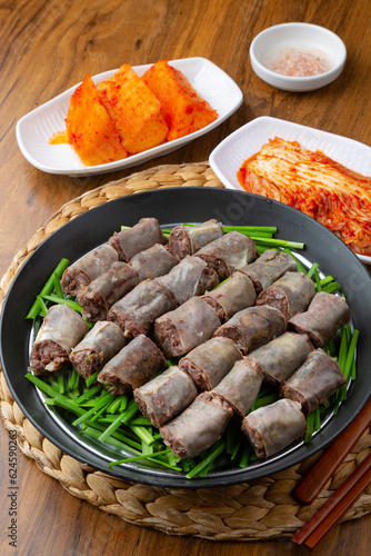 Korean traditional food soondae