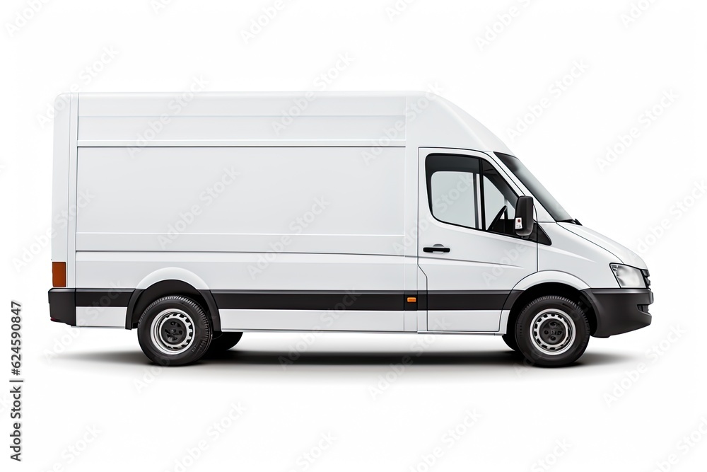 Delivery Van Isolated on white background Delivery Van Isolated on white background