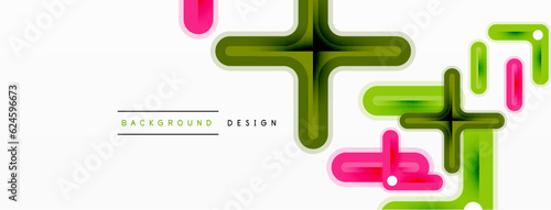 Cross line background minimal geometric template. Design for wallpaper, banner, background, landing page, wall art, invitation, prints, posters