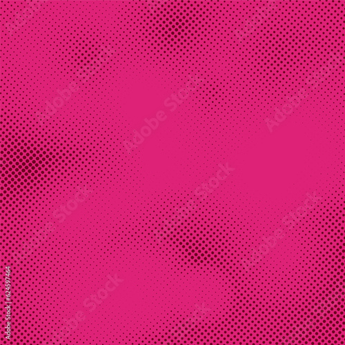 Cherry color pop art comic book style dotted web or print background template. Vector illustration