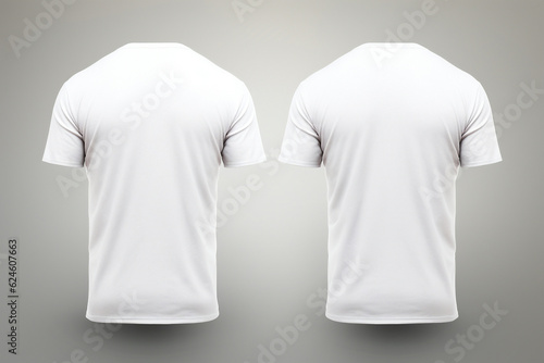 Cloth cotton t-shirt color white copy fashion blank print image shirt space mock-up