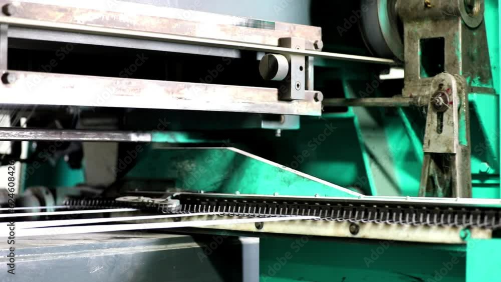 Geo synthetic mesh manufacturing in automated machine, plastic thread manufacturing. Geo synthetic mesh manufacturing in automated machine, plastic thread manufacturing.