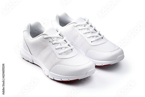 Unbranded modern sneakers isolated on a white background