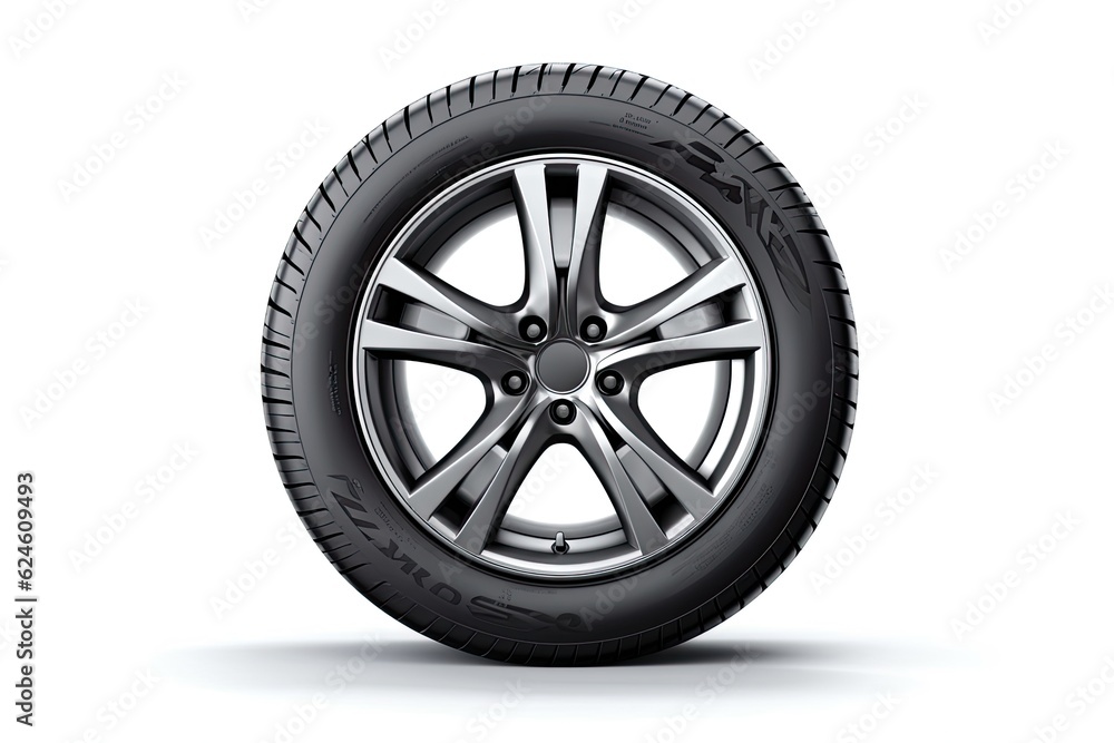 Wheel car, Car tire, Aluminum wheels isolated on white background Wheel car, Car tire, Aluminum wheels isolated on white background