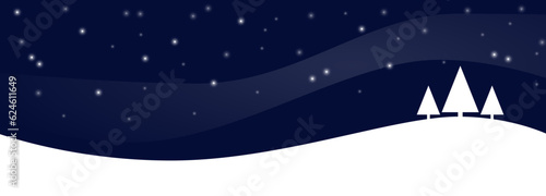 verträumte Schneelandschaft