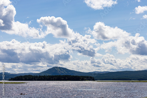 Lake Sijan, Sweden A summer landscape view over Lake Siljan. © Alexander