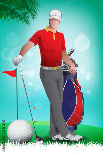 male golfer fashion