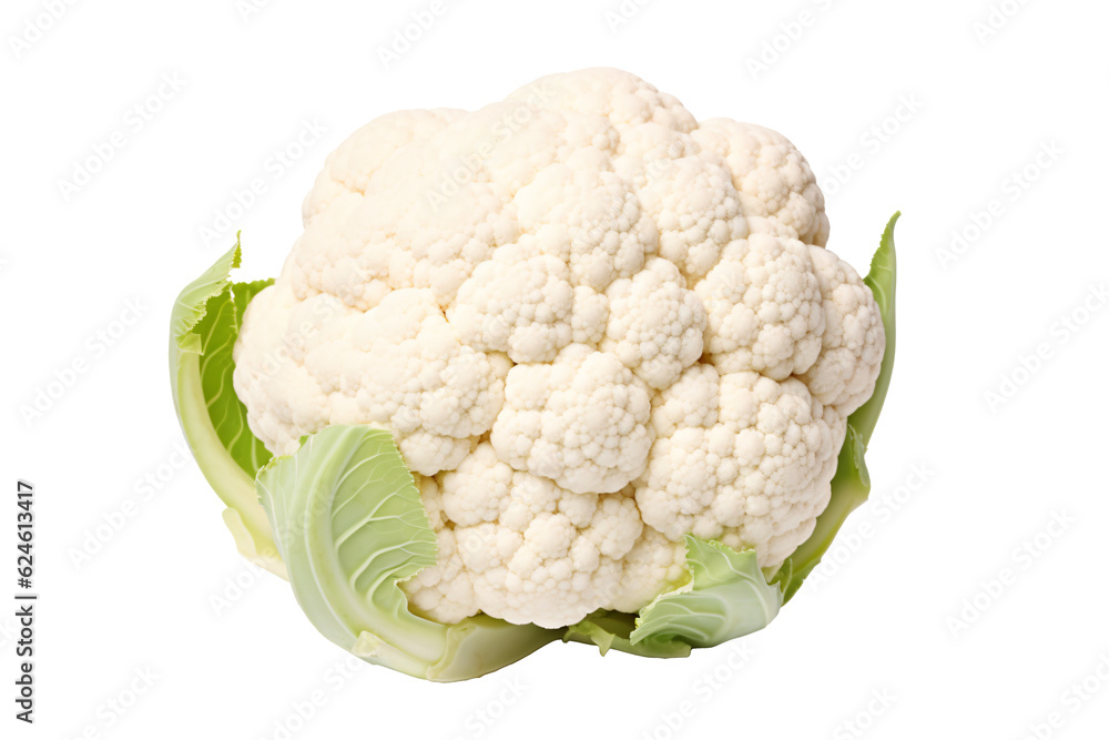cauliflower isolated on white background cauliflower isolated on white background
