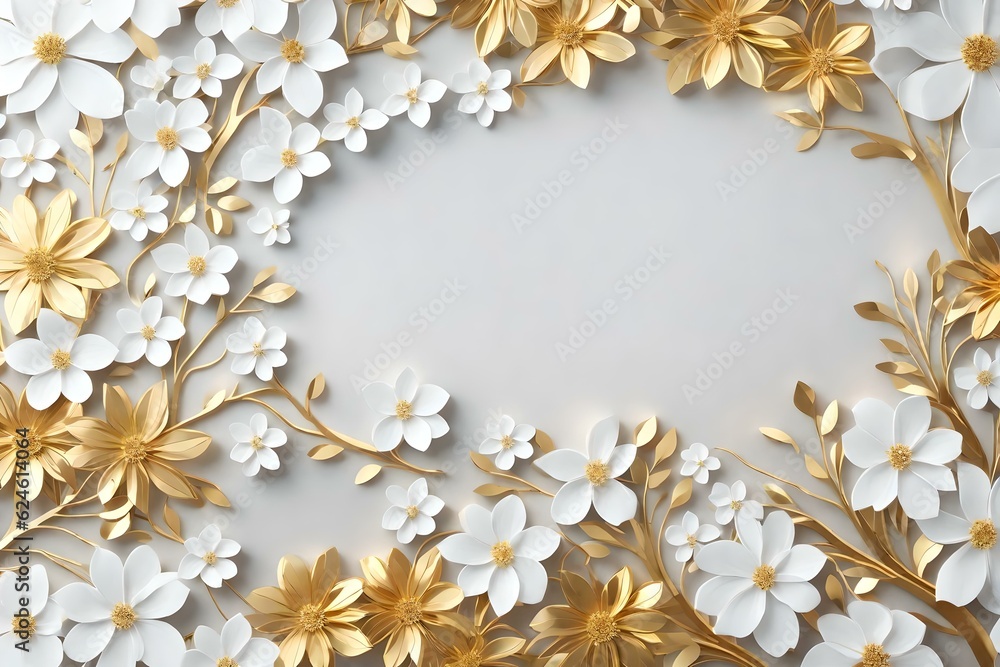 Golden and white leaves on the wall beautiful background
Created using generative AI tools Golden and white leaves on the wall beautiful background
Created using generative AI tools