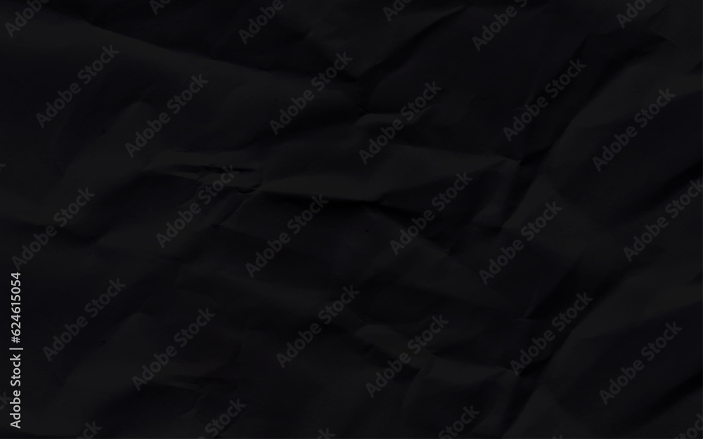 Black crumpled paper texture pattern. Rough grunge old blank. Vector abstract background. Black crumpled paper texture pattern. Rough grunge old blank. Vector abstract background.