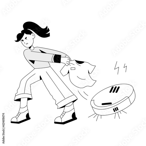 Vacuum Sucking