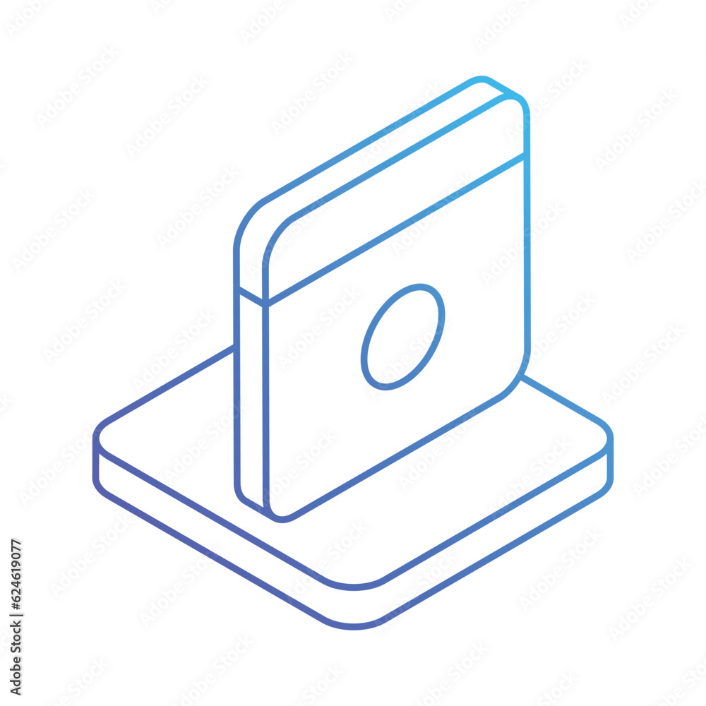 Layout Icon, vector stock illustration.