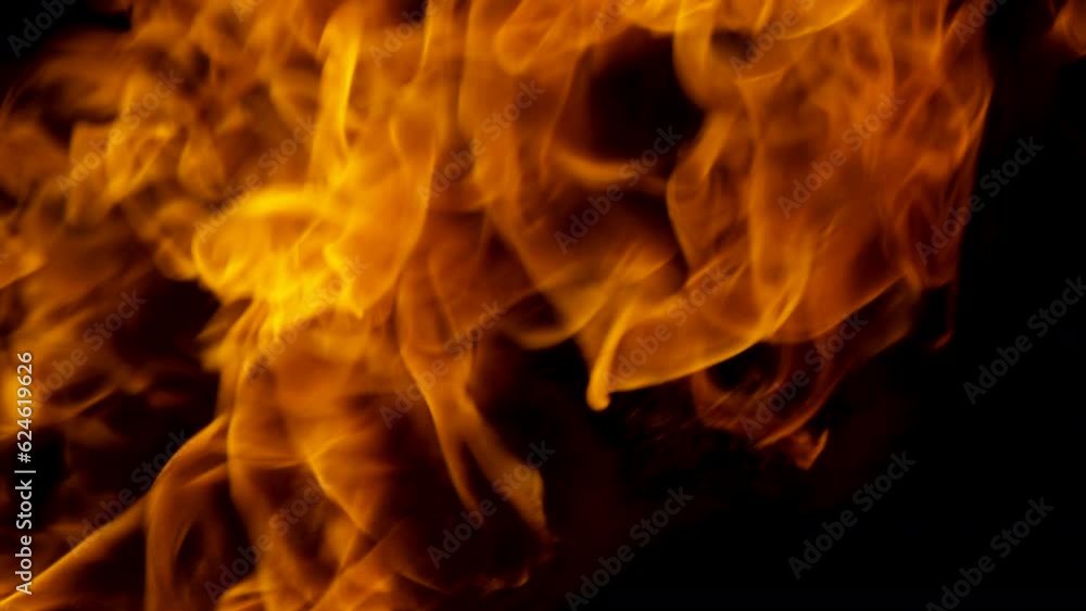 4k Slow Motion Shot Fire Flames Isolated on Black Background moving burning pattern background hot as inferno flame concept, abstract fire texture editing software support blending Screen modes. 4k Slow Motion Shot Fire Flames Isolated on Black Background moving burning pattern background hot as inferno flame concept, abstract fire texture editing software support blending Screen modes.