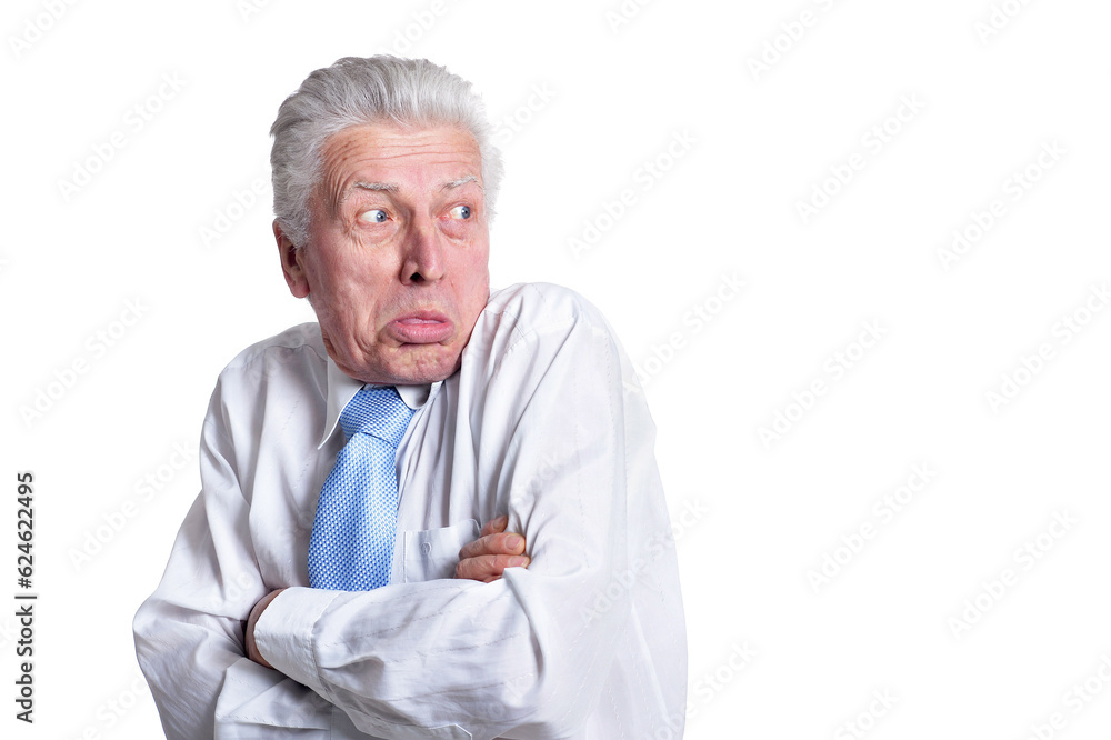 close up portrait of senior businessman in formal wear posing close up portrait of senior businessman in formal wear posing