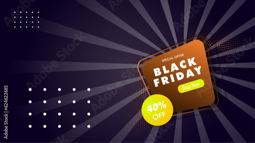 Abstract vector black Friday vector illustration. halftone dot versus comic. Comics book template background. Pop art colorful backdrop.