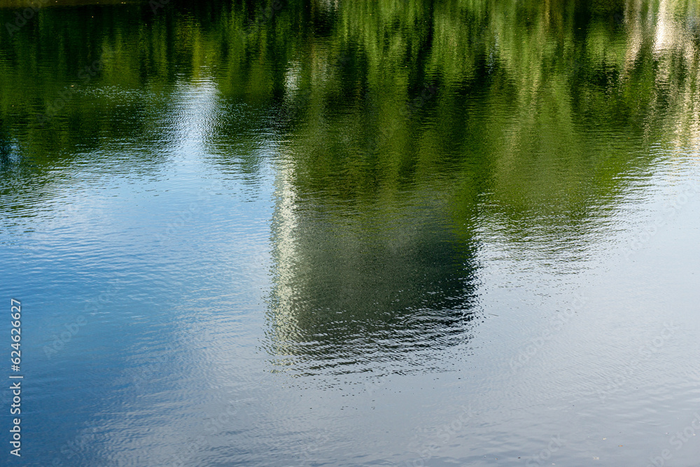 Abstract reflections of water with ripples Abstract reflections of water with ripples