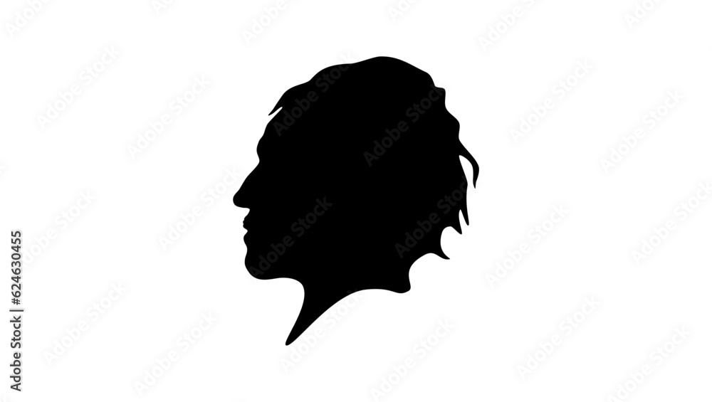 Oliver Cromwell silhouette