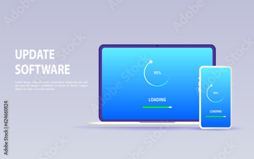 Software update. Download and install the new version for laptop and smartphone.