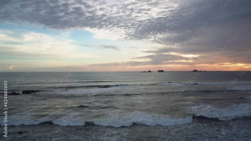 sunset on the beach in Aceh, Indonesia sunset on the beach in Aceh, Indonesia