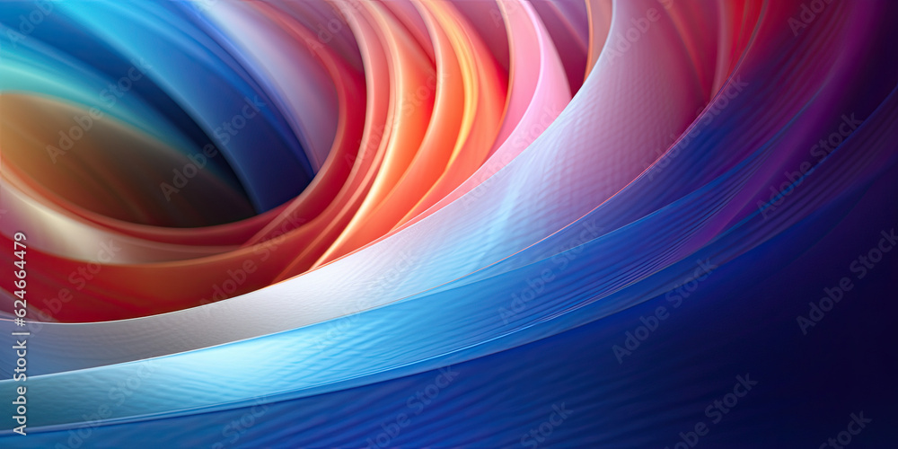 Fototapeta premium Colorful abstract lines background painted with vibrancy - a dynamic infographic web illustration with captivating motion blur