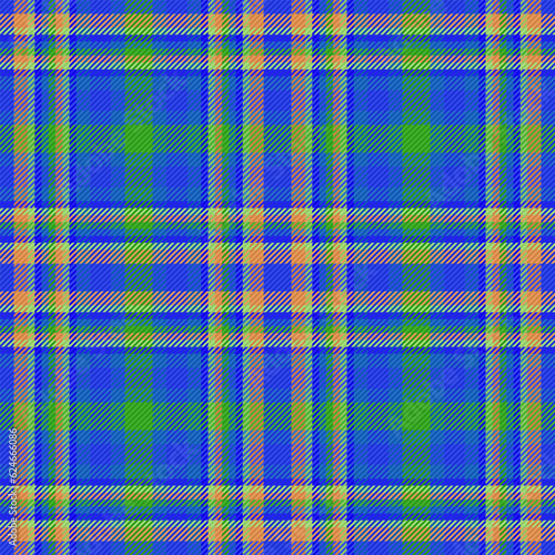 Background tartan plaid of vector pattern fabric with a seamless textile texture check.