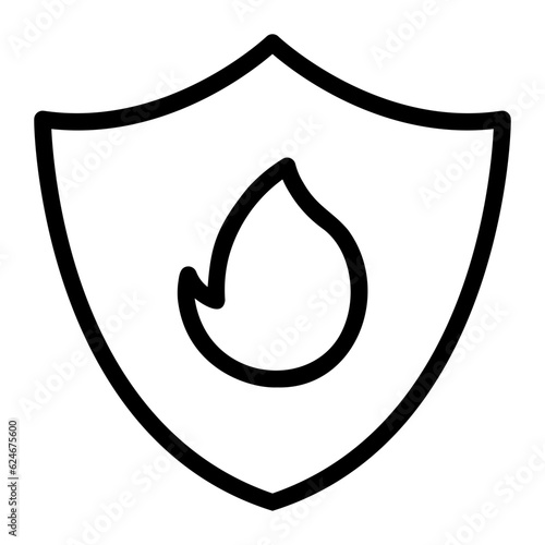 fire line icon