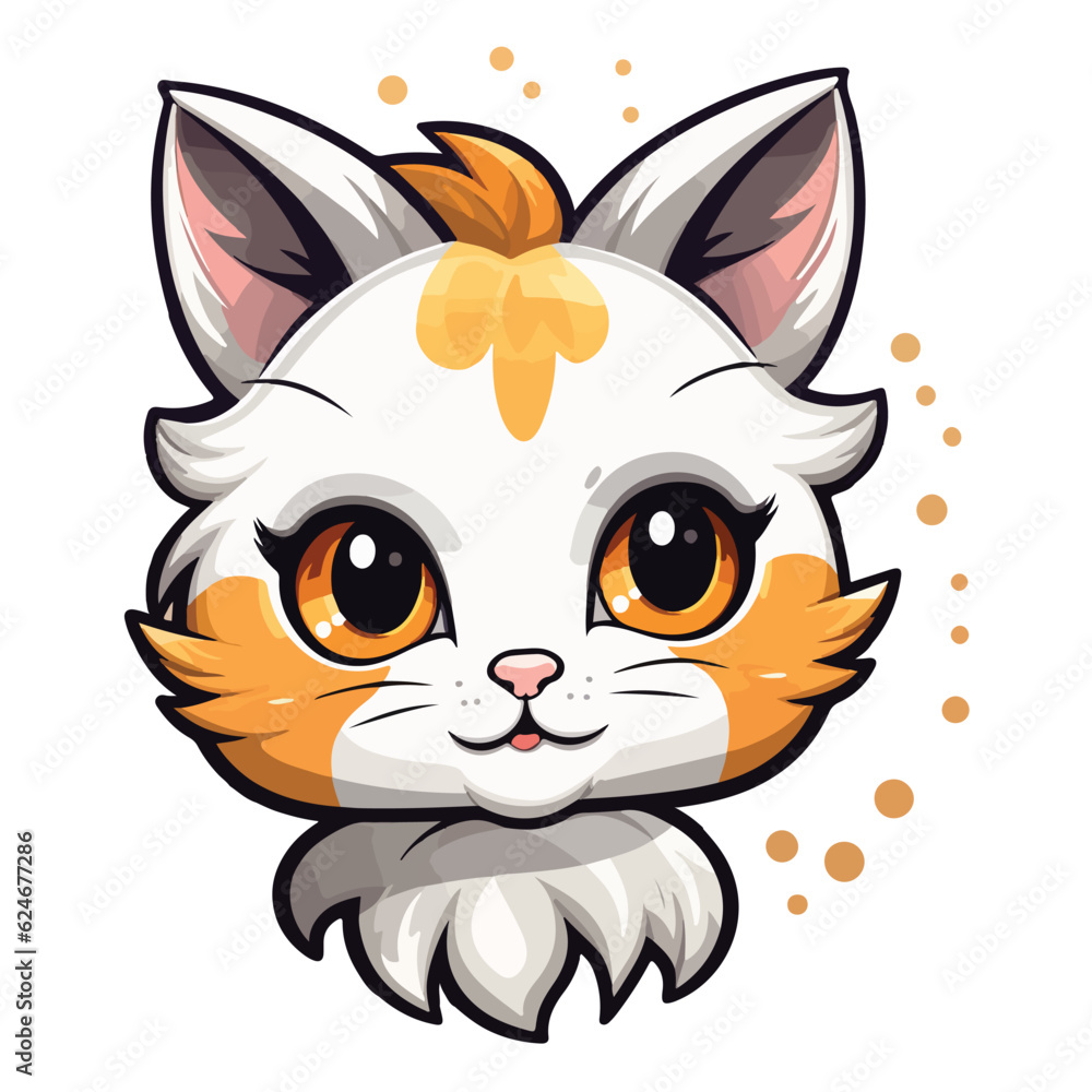 cute little cat vector,cat illustration,cat illustration,editable and printable cat design,eps file