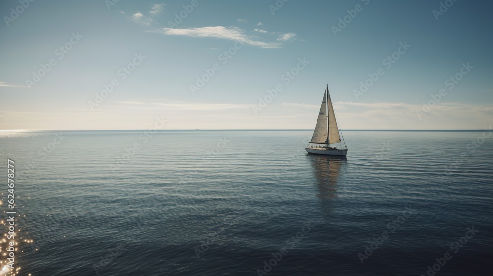 Obraz premium sailing on the sea