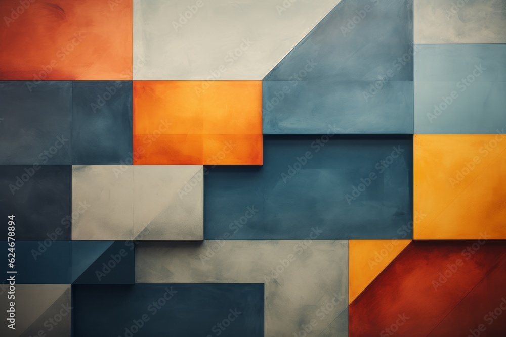 Geometric Pattern Wallpaper Design, Generative AI Geometric Pattern Wallpaper Design, Generative AI