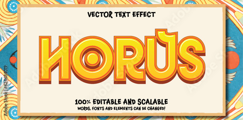 ossiris 3d text effect and editable text effect