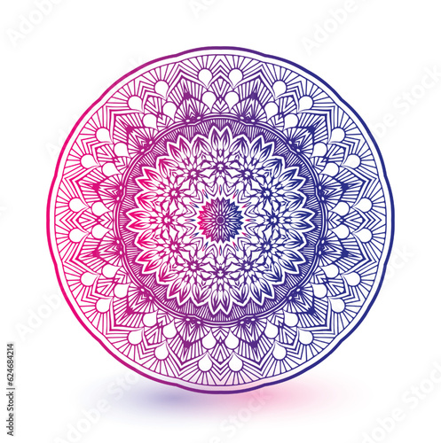 Colorful mandala background
