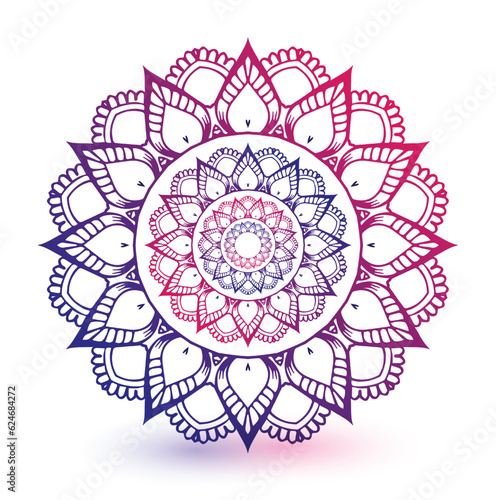 Colorful mandala background
