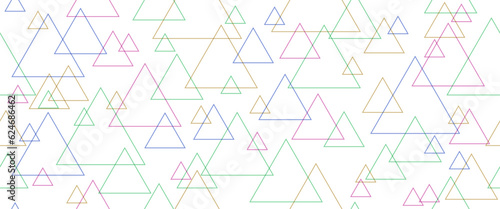 Seamless triangle pattern for banners, covers, brochures, textiles, textures of simple backgrounds