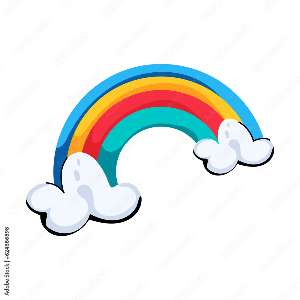 Clouds Rainbow Clouds Rainbow