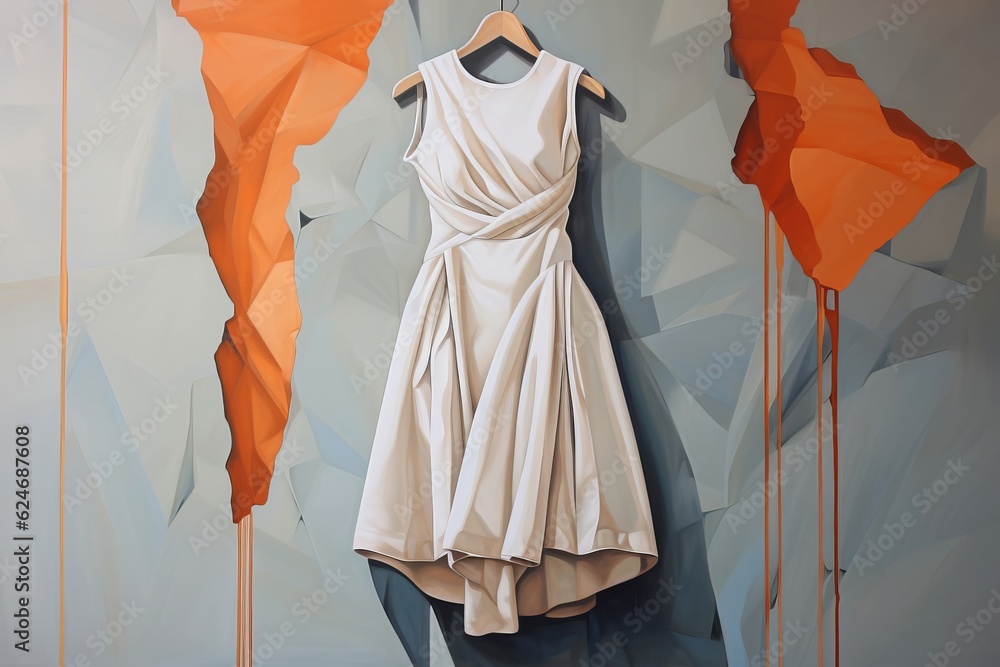 ドレスのイラスト,Generative AI AI画像