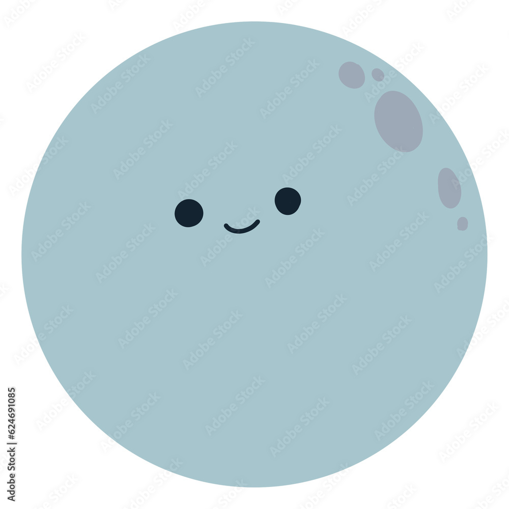 Fototapeta premium uranus planet solar system in galaxy