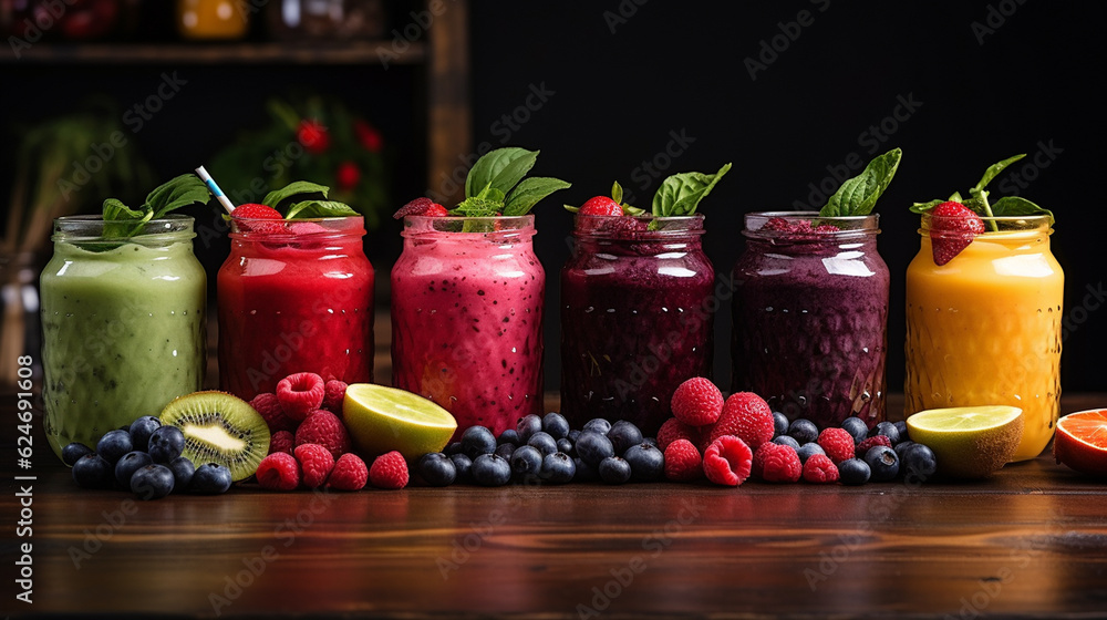 fruits and juice fruits and juice
