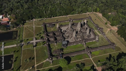 Angkor Wat's drone footage Cambodia