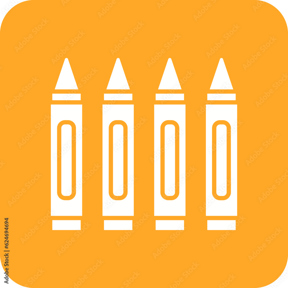 Crayons Icon Crayons Icon