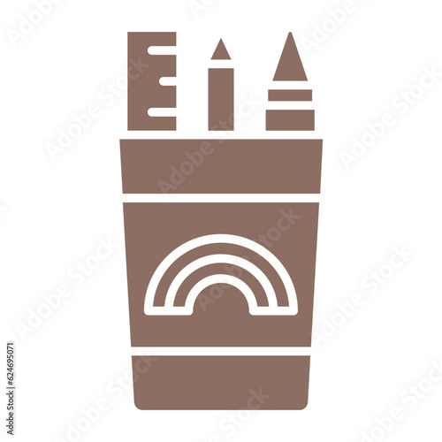 Pencil holder Icon