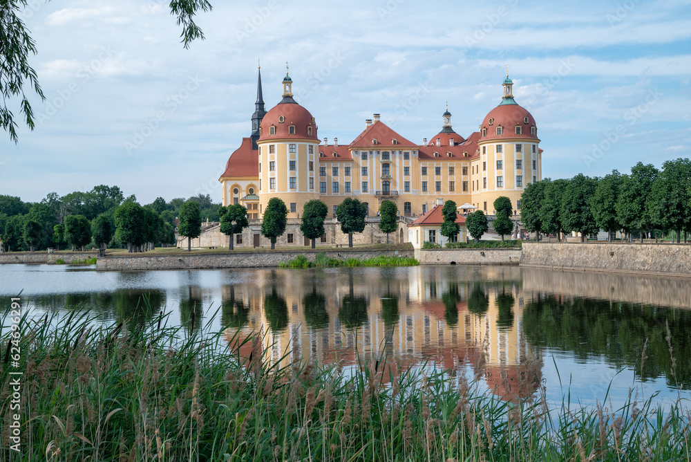 Moritzburg Palace near Dresden Saxony Germany