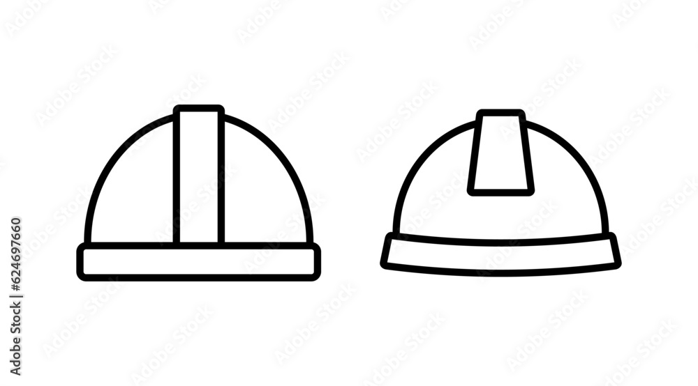 Helmet icon vector. safety helmet icon Helmet icon vector. safety helmet icon