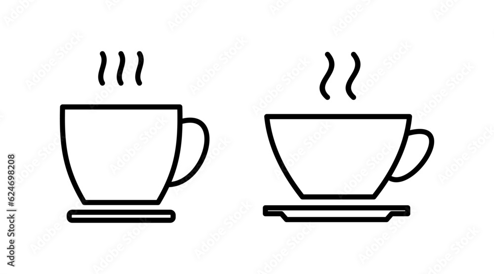 Cup coffee icon vector. coffee cup icon. mug Cup coffee icon vector. coffee cup icon. mug